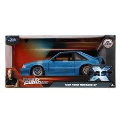 Samochód JADA TOYS Szybcy i wściekli 1989 Ford Mustang GT 9334922314R00