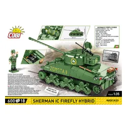 Конструктор COBI Sherman IC Firefly Hybrid