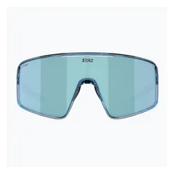 Okulary przeciwsłoneczne Bliz P001S transparent blue/smoke ice blue multi