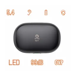 Słuchawki bezprzewodowe Manta TWS Rytmo Sport Bluetooth 5.4 Czarny
