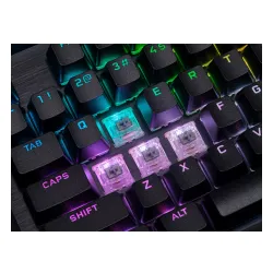 Klawiatura mechaniczna Corsair K70 RGB Pro MX Speed Czarny