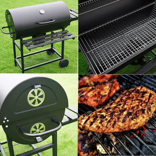 Grill węglowy VELACO VL03-BLACK Czarny