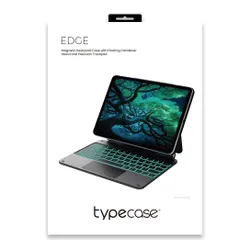 Etui na iPad Pro 13 cali TYPECASE Edge Biały Klawiatura