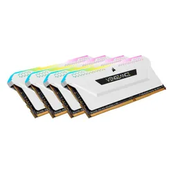 Pamięć Corsair Vengeance RGB PRO SL, DDR4, 64 GB, 3600MHz, CL18 (CMH64GX4M4D3600C18W)