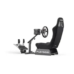 Fotel Playseat Evolution Black Actifit Wyścigowy Tkanina do 122kg Czarny