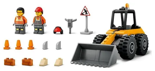 LEGO City Great Vehicles 60450 Желтый колесный погрузчик