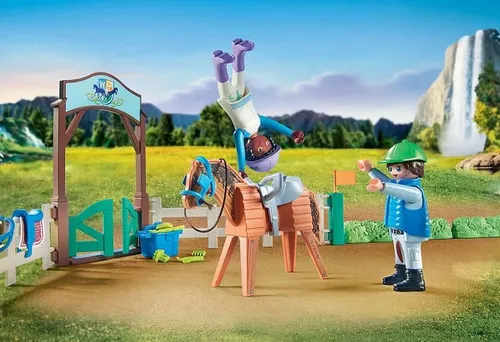 Playmobil Набор фигурок лошадей 71637 Современная конная арена