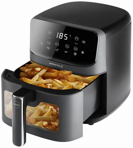 Air Fryer Frytkownica beztłuszczowa ELDOM FR45 Fritelo 4.2l z okienkiem do obserwacji postępów gotowania