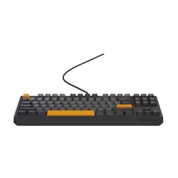 Klawiatura mechaniczna Genesis Thor 230 TKL Naval Blue Negative US RGB Outemu Panda Szary