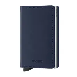 Mały portfel RFID Slimwallet Secrid Original - navy