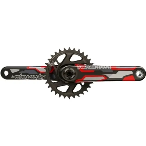 Mechanizm korbowy Truvativ Descendant Eagle DUB CoLab Troy Lee Designs czerwony