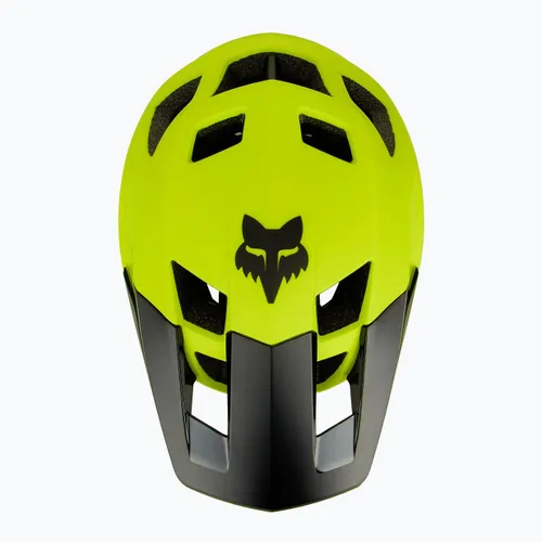 Kask rowerowy Fox Racing Dropframe fluorescent yellow