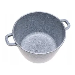 Garnek ceramiczny marmurowy kociołek głęboki wysoki 14l 32cm 9013