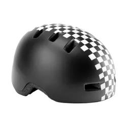 Kask rowerowy dziecięcy Bell Lil Ripper Jr checkers matte black/white
