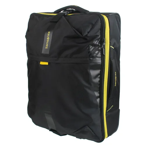 Walizka torba na kółkach Samsonite Explorall 2.0 - black / yellow