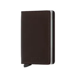 Mały portfel RFID Slimwallet Secrid Original - dark brown