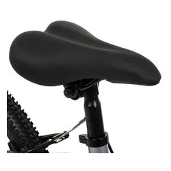 Rower dziecięcy HUFFY Literide Junior 20 cali dla chłopca Srebrno-turkusowy