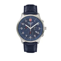 Часы Swiss Alpine Military 7084.9535 Blue / Silver / Blue