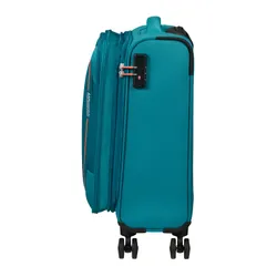 Walizka kabinowa American Tourister Pulsonic - stone teal