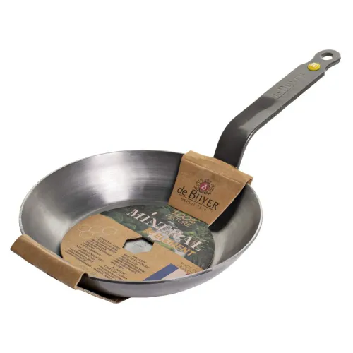 DE BUYER Mineral B Element 28 cm grafitowa - patelnia stalowa