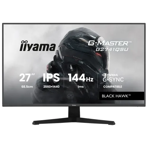 Monitor iiyama G-Master Black Hawk G2741QSU-B1 27" 2K IPS 144Hz 1ms MPRT Gamingowy