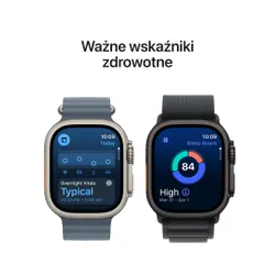 Apple Watch Ultra 3 GPS + Cellular 49mm koperta tytanowa (czarny) + pasek Alpine rozmiar S (czarny)