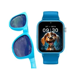 Smartwatch Maxcom FW59 Kiddo LTE Niebieski + okulary Real Shades