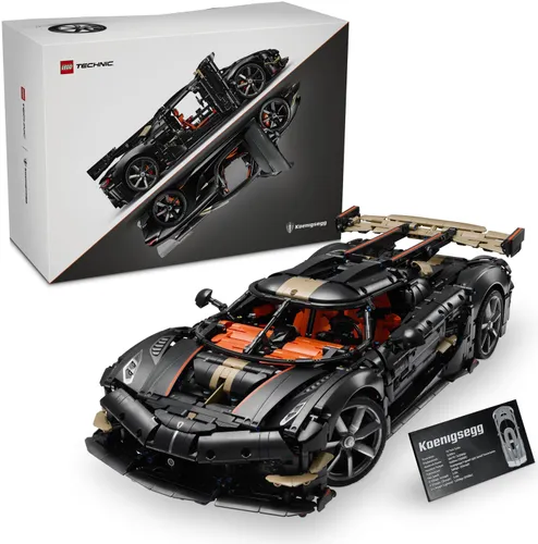LEGO 42232 Technic Koenigsegg Sadair's Spear Megacar