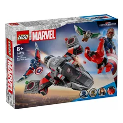 LEGO Klocki Super Heroes 76292 Kapitan Ameryka kontra Czerwony Hulk - bitwa