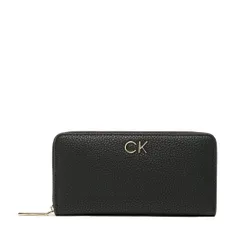 Большой женский кошелек Calvin Klein Re-Lock с кошельком Lg Pbl K60K610242 BAX