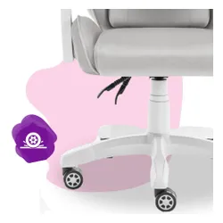 Fotel gamingowy HELL'S CHAIR HC-1000 Kids Szary