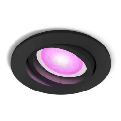 Oświetlenie punktowe Philips Hue White and Color Ambiance Centura 1szt. Czarny