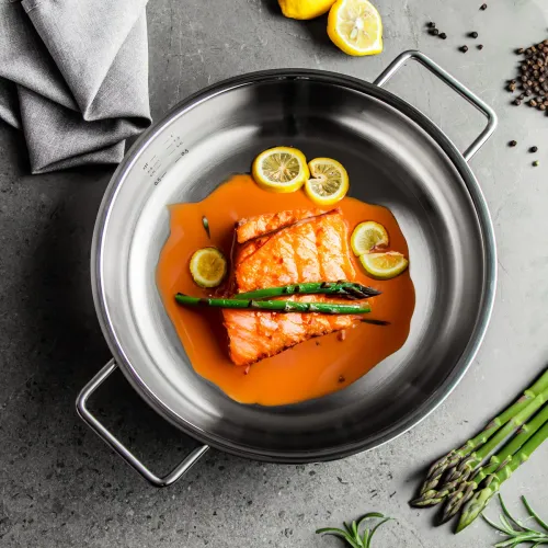 FISSLER Original Profi Collection 28 cm - patelnia ze stali nierdzewnej