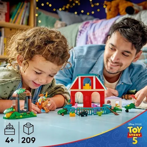 LEGO DISNEY TOY STORY 5 43304 Konne ranczo Blaze'a, zestaw klocków +4 lata