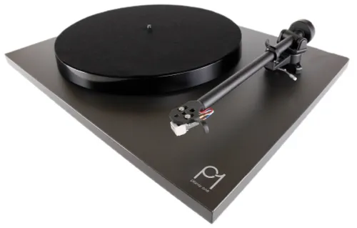 Gramofon REGA Planar 1 Czarny, Manualny,Napęd paskowy,Wkładka Rega,Pokrywa w zestawie,Prędkość odtw. 33 1/3,45 obr./min