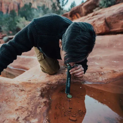 Filtr słomka do wody Lifestraw Personal - green