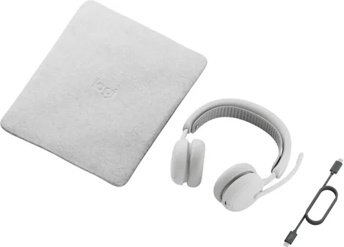 Słuchawki LOGITECH Zone Wireless 2 ES Bezprzewodowe, Nauszne, ANC Biały