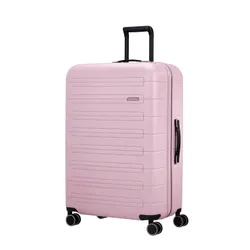 American Tourister'ın Büyük Genişletilmiş bavulu Novastream-soft pink