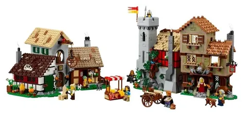 Конструктор LEGO Icons 10332 Средневековая городская площадь