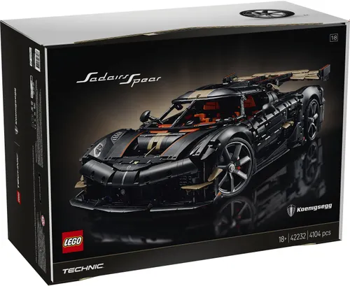 LEGO 42232 Technic Koenigsegg Sadair's Spear Megacar