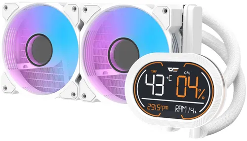 Chłodzenie wodne DARKFLASH DH240D Biały