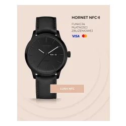 Zegarek HORNET Luna NFC 40mm Czarny
