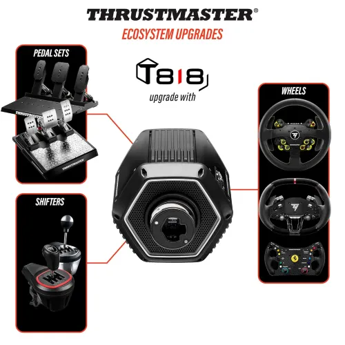 Podstawa kierownicy Thrustmaster T818 Black Edition Direct Drive 10Nm do PC
