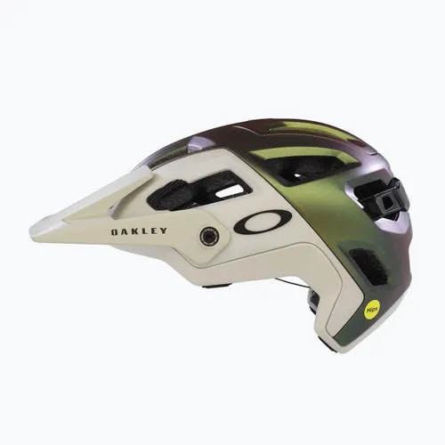 Kask rowerowy Oakley Drt5 Maven EU satin mist silver/green colorshift