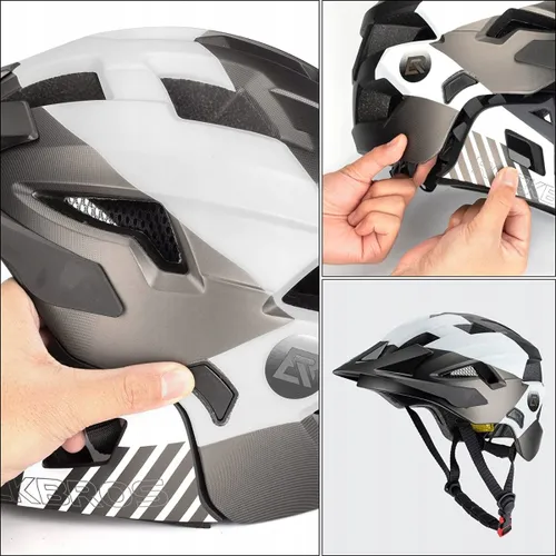 Kask rowerowy dziecięcy, Szczękowy, na rower, hulajnogę, ROCKBROS, M