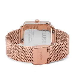 Cluse La Tétragone Cw0101207009 Mesh Full Rose Gold Colou Saati