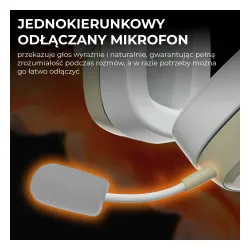 Słuchawki bezprzewodowe z mikrofonem Ajazz AHM09 MAX Nauszne Szary