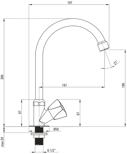 Bateria DEANTE BEZ 062L Chrom