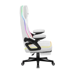 Fotel HUZARO Force 4.6 RGB Biały