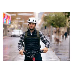 Kask rowerowy LAZER CityZen KinetiCore Biały Miejski (rozmiar S)